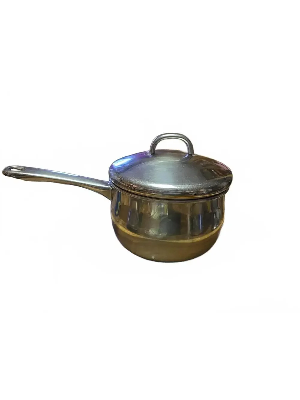 Vintage Tools of the Trade 1.5 Qt Stainless Steel Saucepan Cookware Pot With Lid